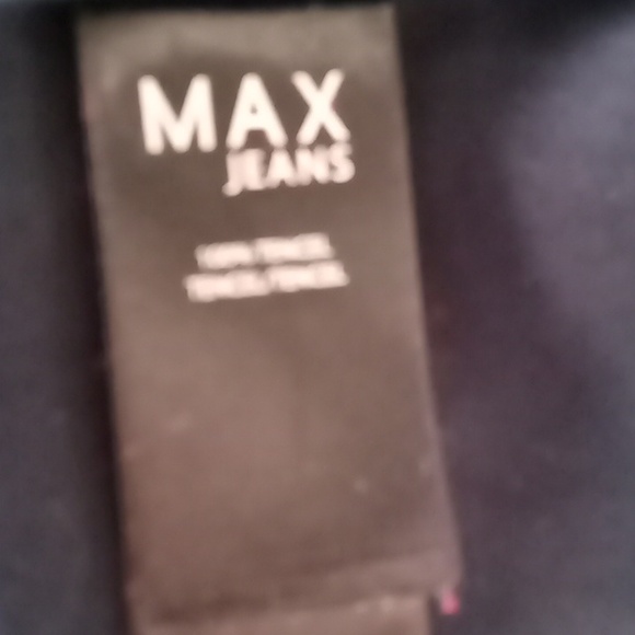 Max Jeans navy blue zippered jacket size M. - Picture 7 of 10